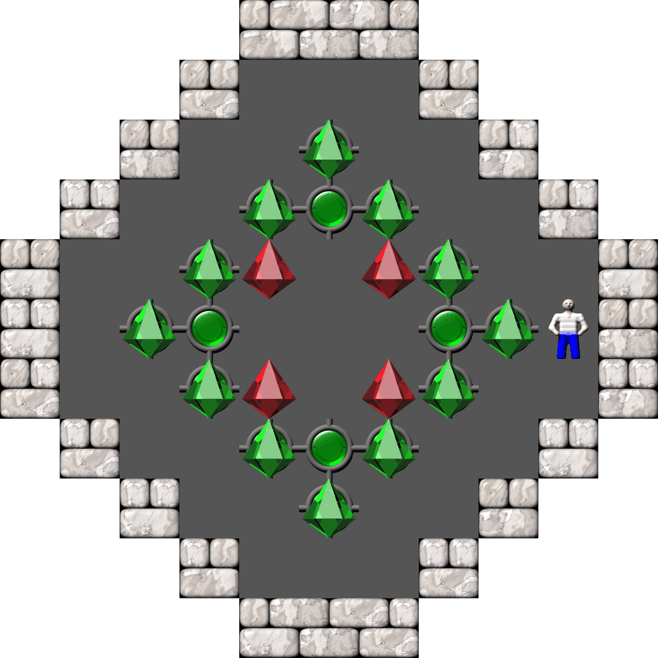 Sokoban AC Diamonds level 1